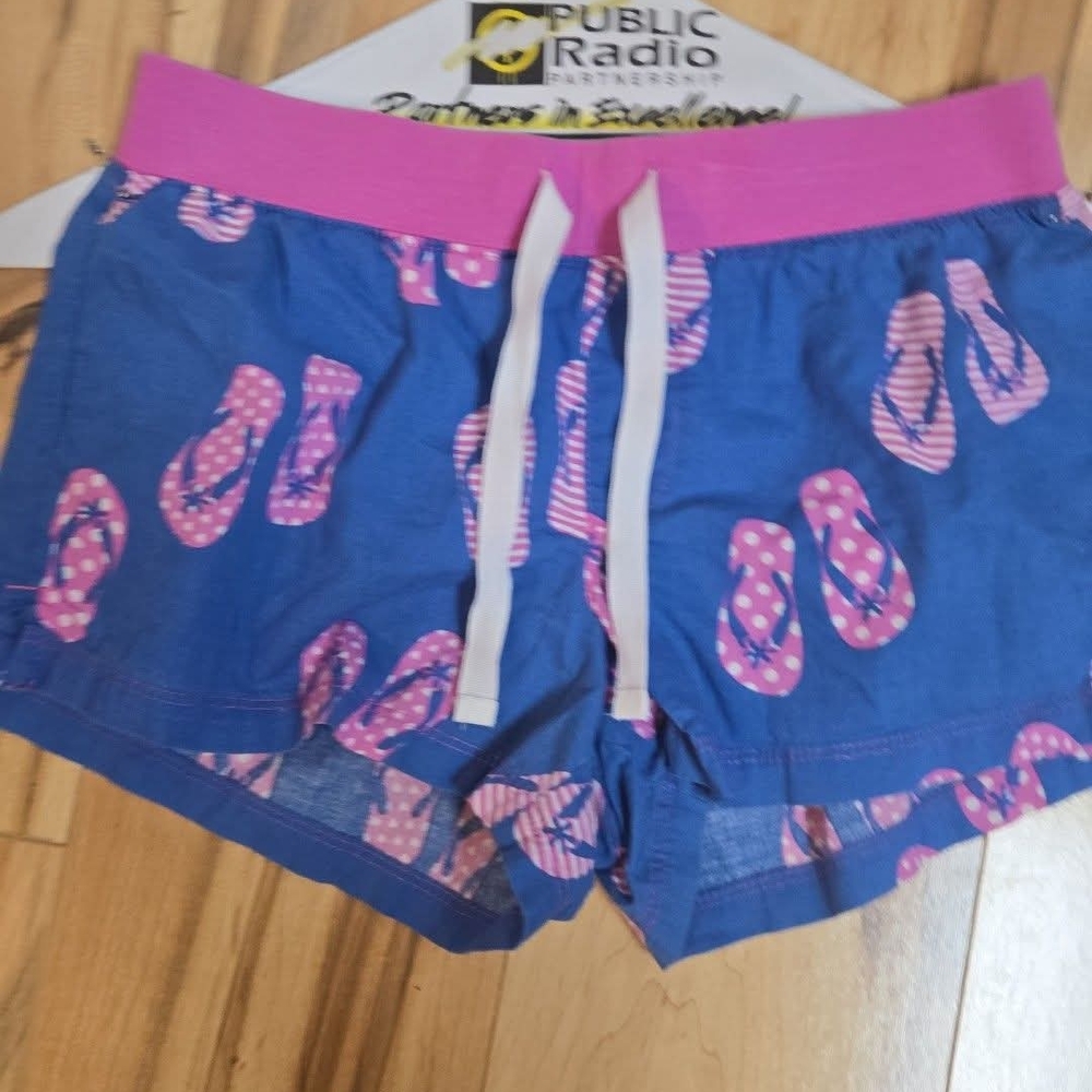 Old Navy Blue and Pink Athletic Shorts